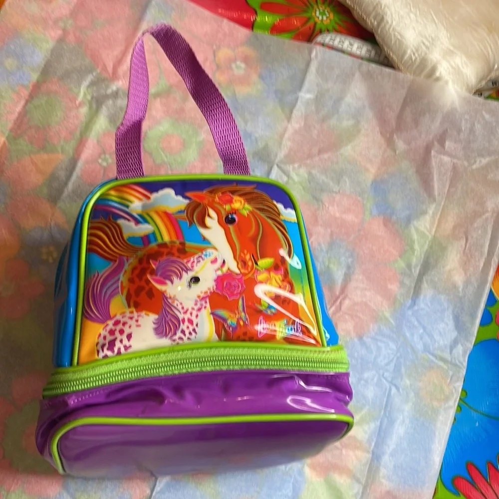 Lisa frank insulated bag
